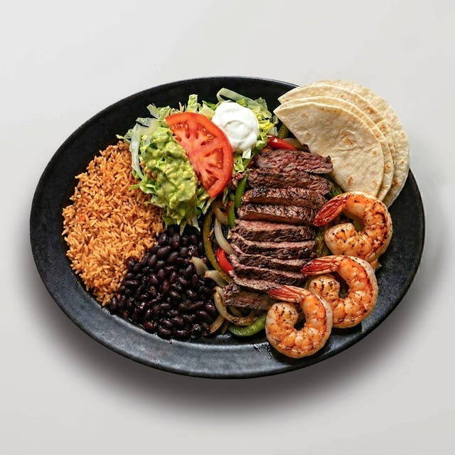 Shrimp & Steak Fajita.