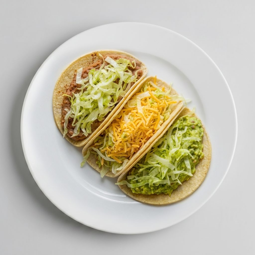 Taco Plate Veg.
