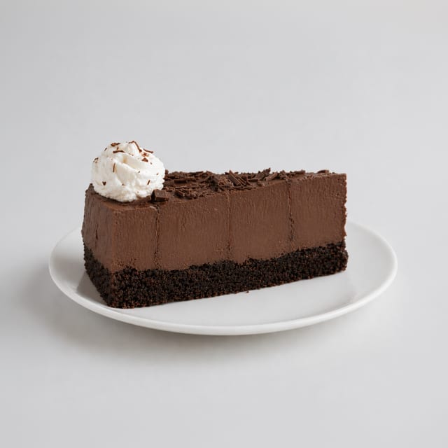 Chocolate Mousse Pie.