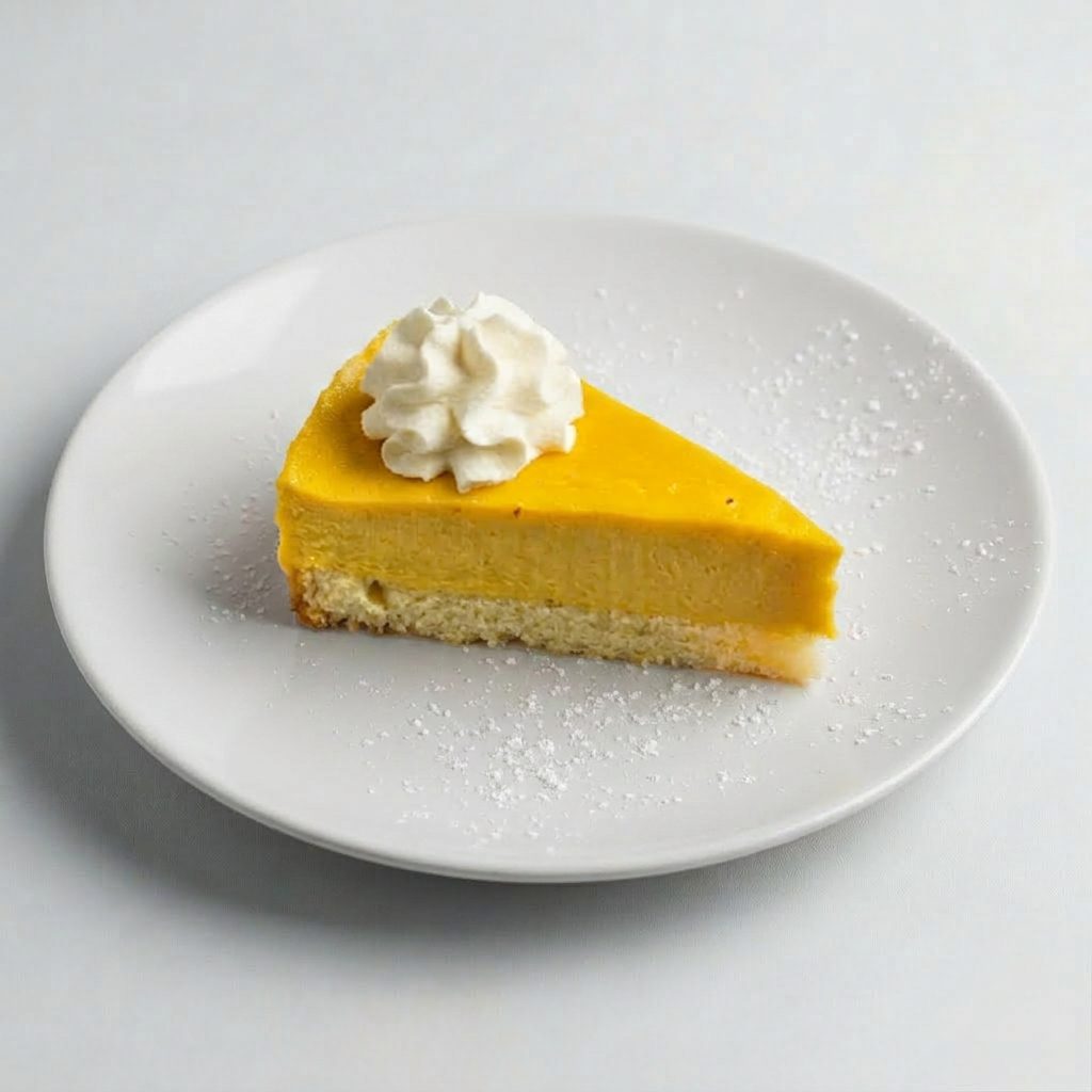 Mango Mousse Pie.