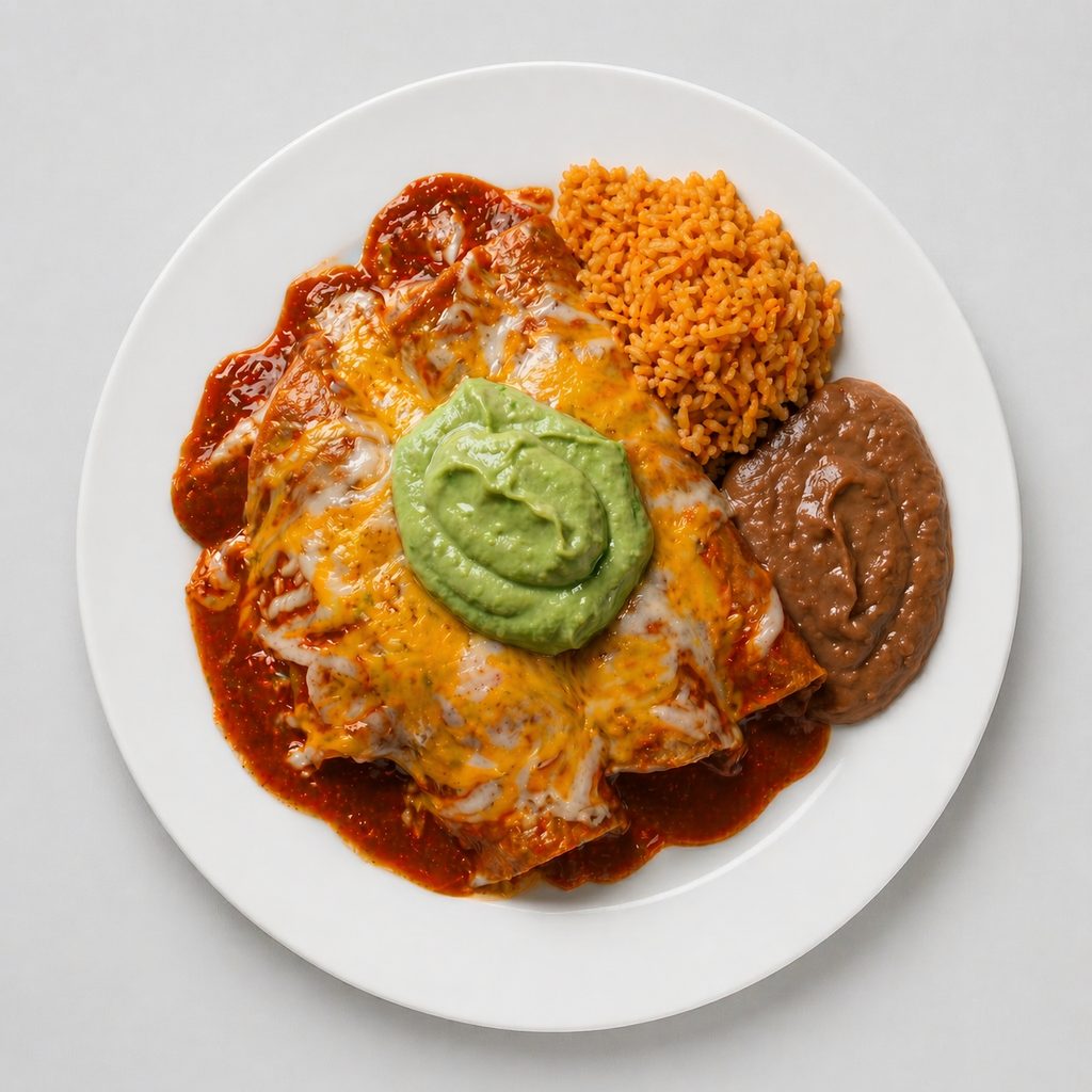 Enchiladas Supremas.