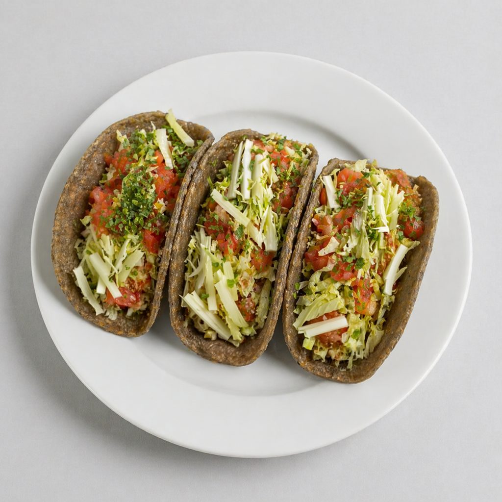 Soft Tacos Salsa Verde.